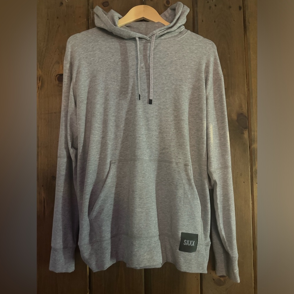 SAXX 3sixfive Grey pull over hoody